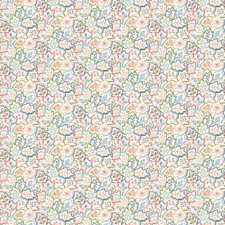 Liberty-Tree of Life-Woodland Pastels Cascading Leaves