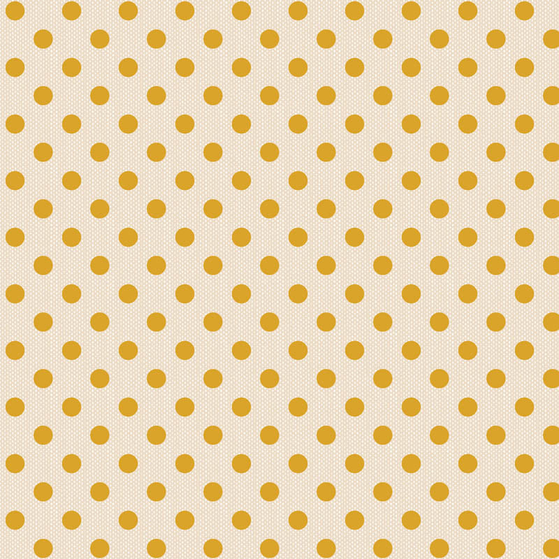 Creating Memories-Woven-Tilda Fabrics-Polkadot Yellow