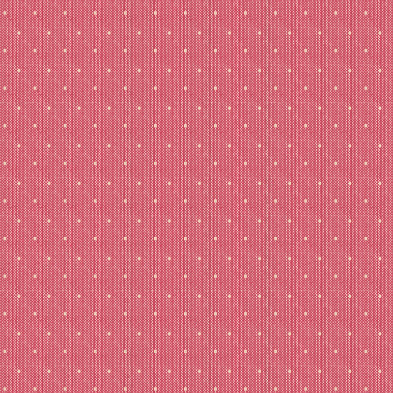 Creating Memories-Woven-Tilda Fabrics-Tinydot Red