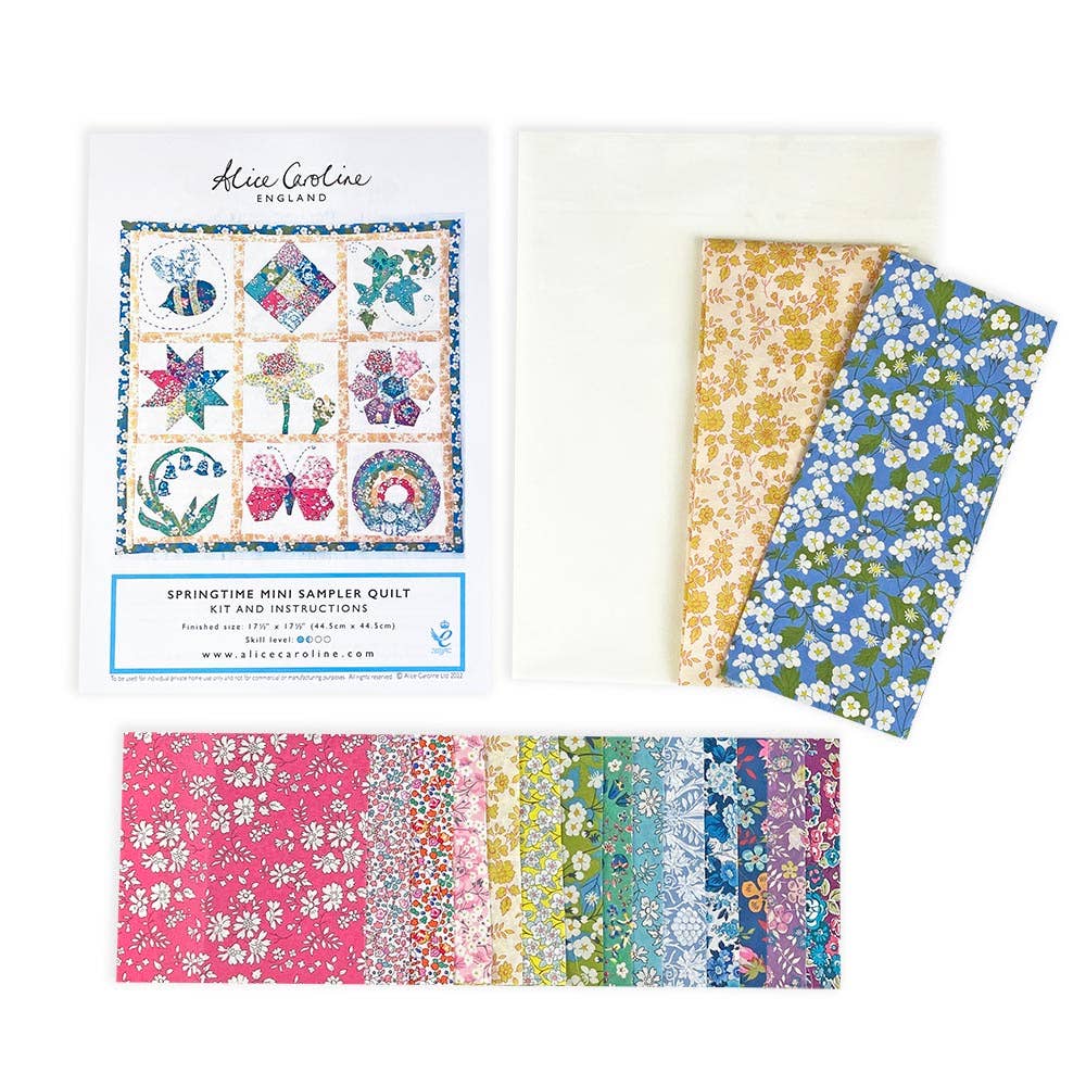 Liberty Tana Lawn™ Fabric Springtime Mini Sampler Quilt Kit