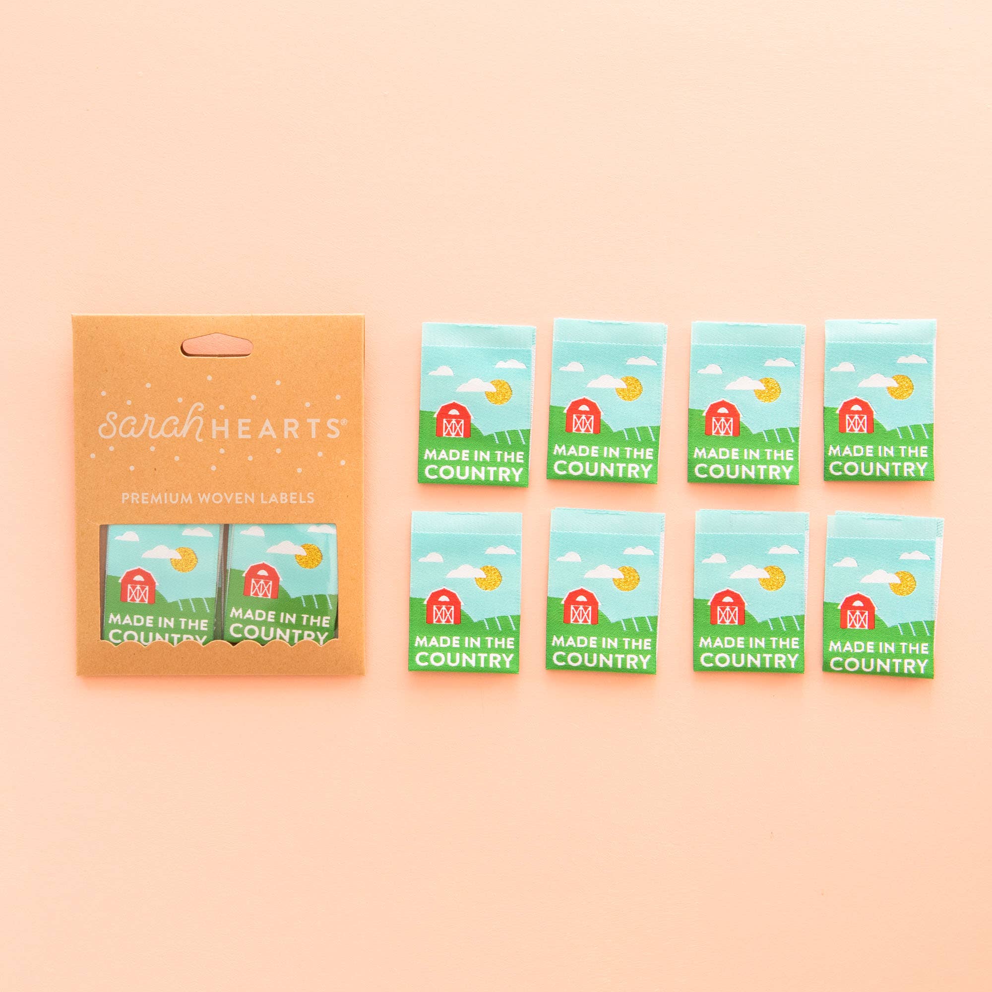 Made in the Country - Sewing Woven Clothing Label Tags