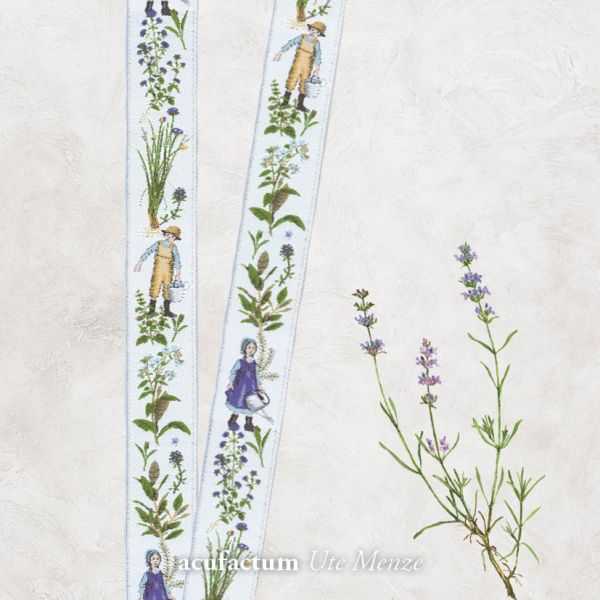 Woven Ribbon Herb Garden