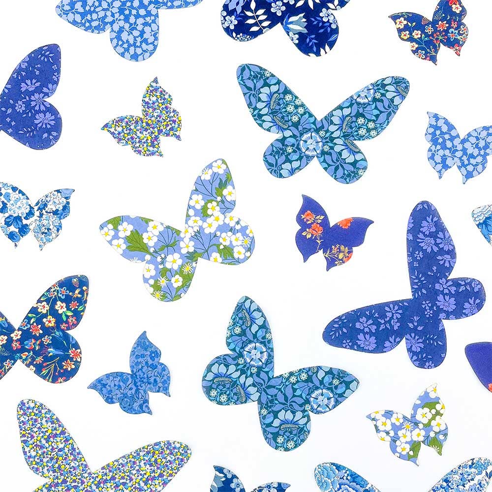 Pre-Cut Liberty Tana Lawn™ Fabric Butterflies | Craft Kits