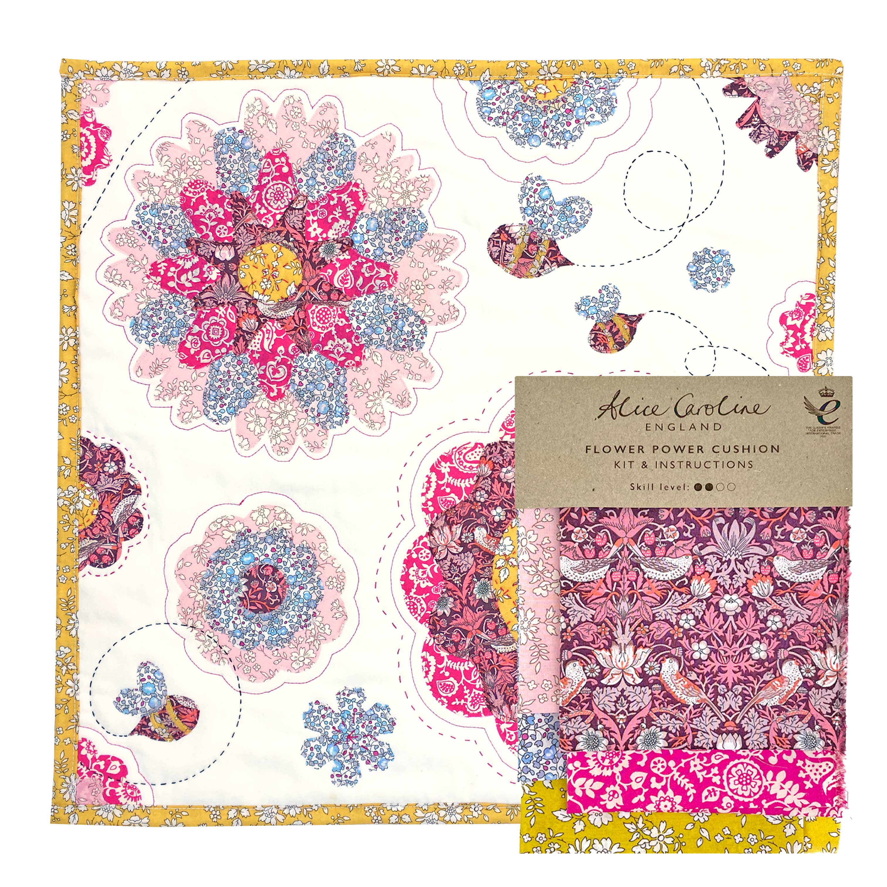 Liberty Tana Lawn™ Fabric Flower Power Cushion Kit