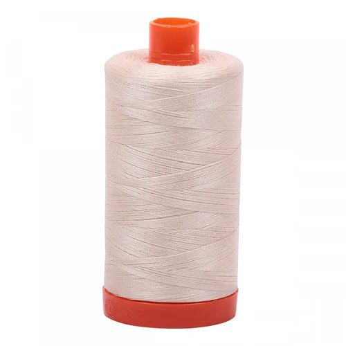 Aurifil Mako Cotton Thread 50 WT. Light Sand