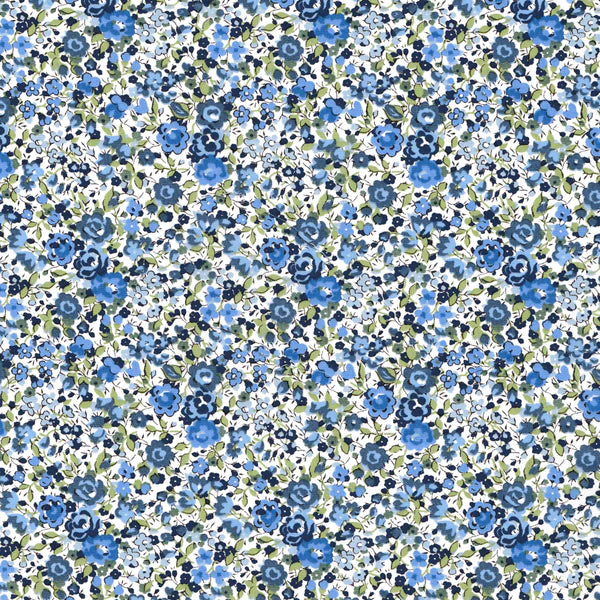 Emma and Georgina-Blue-LIberty Fabrics – Home Folk