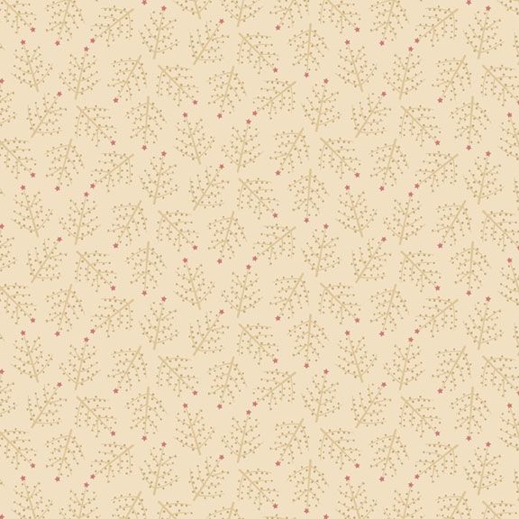 Feather Tree/Cream/Tree Farm/Pam Buda/Marcus Fabrics