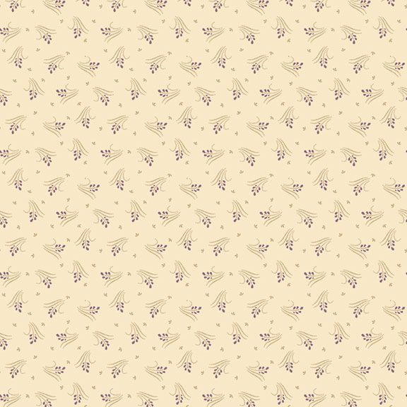 Plumberry III-Cream-Marcus Fabrics