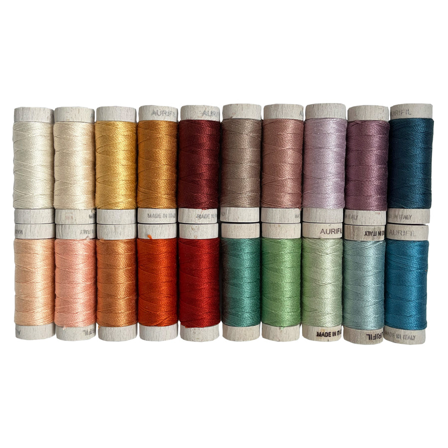 Aurifil 20pc Thread Set - Evolve by Suzy Quilts