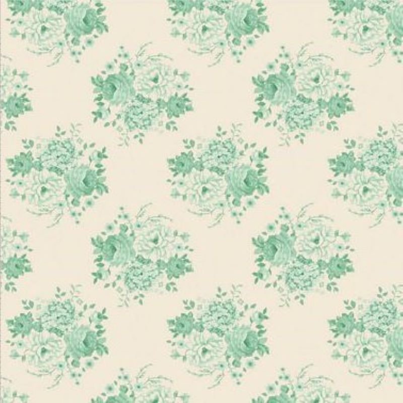 Sunday Brunch-Mia Teal-Tilda Fabrics
