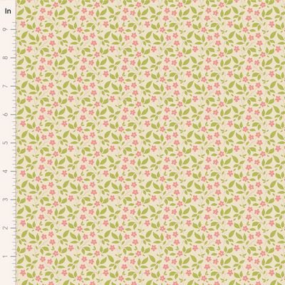 Sunday Brunch-Tipsy Cream/Pink-Tilda Fabrics