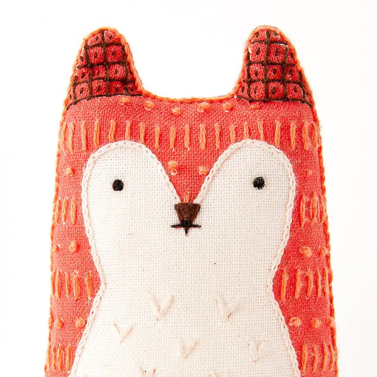 Fox Embroidery Kit-Kiriki Press