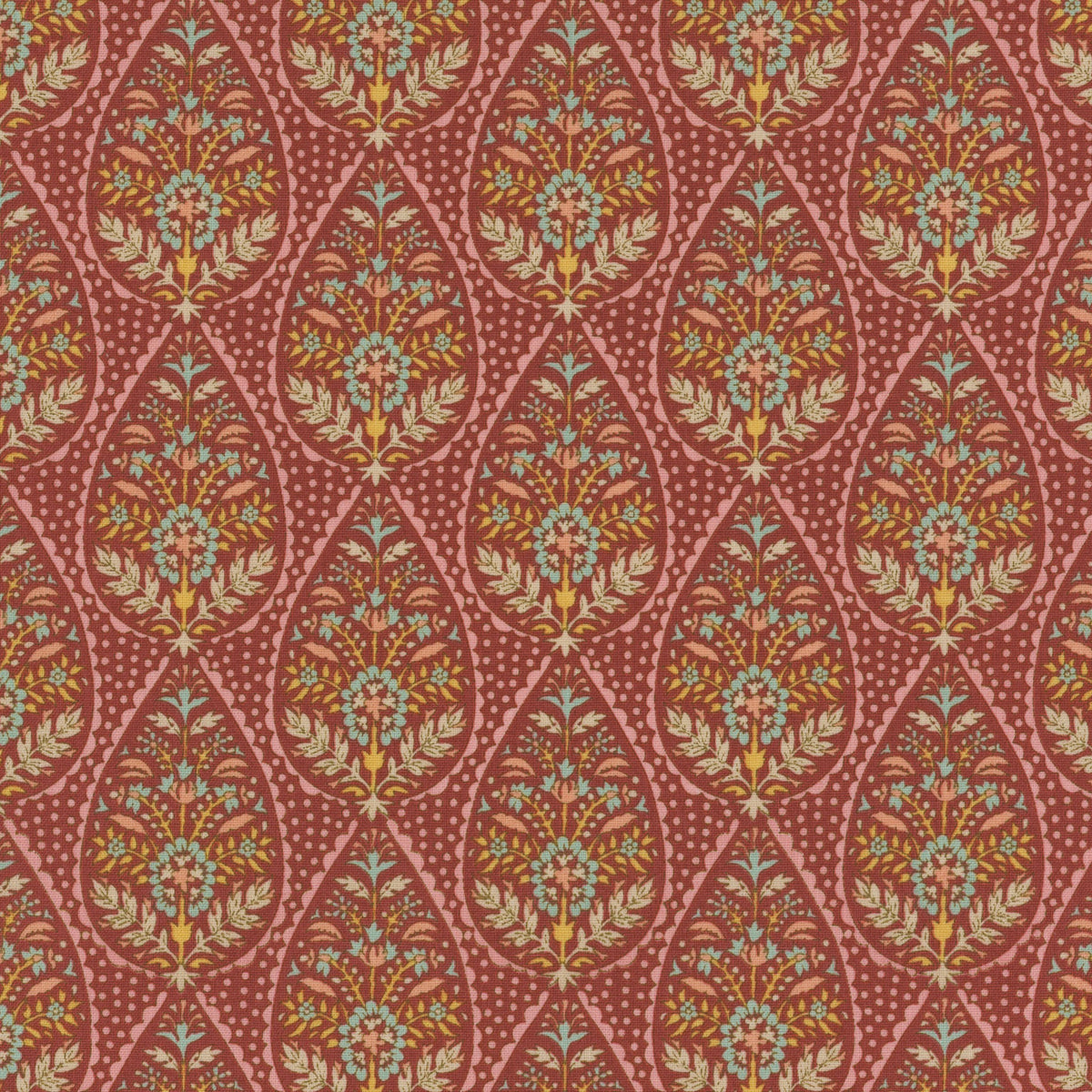 Sanctuary-Adina Maroon-Tilda Fabrics