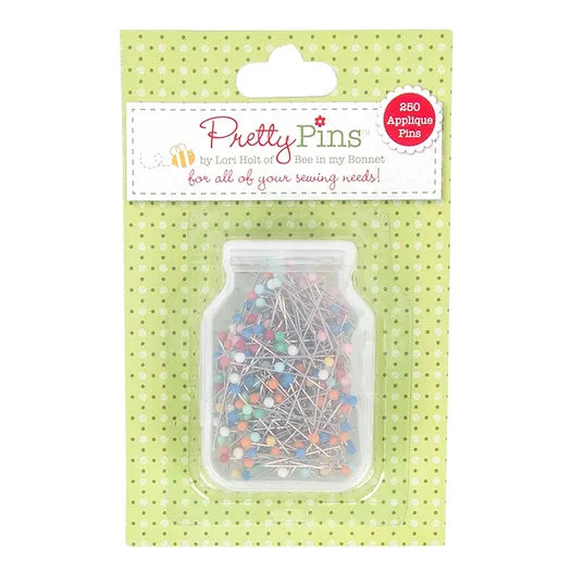 Pretty Pins Quilting Pins Bee in my Bonnet by Lori Holt