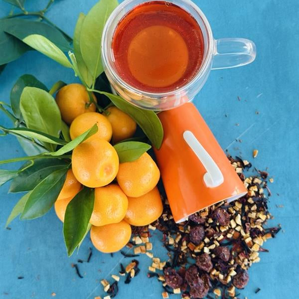 Sun-Kissed Cranberry Citrus Tea, 1/4 LB.