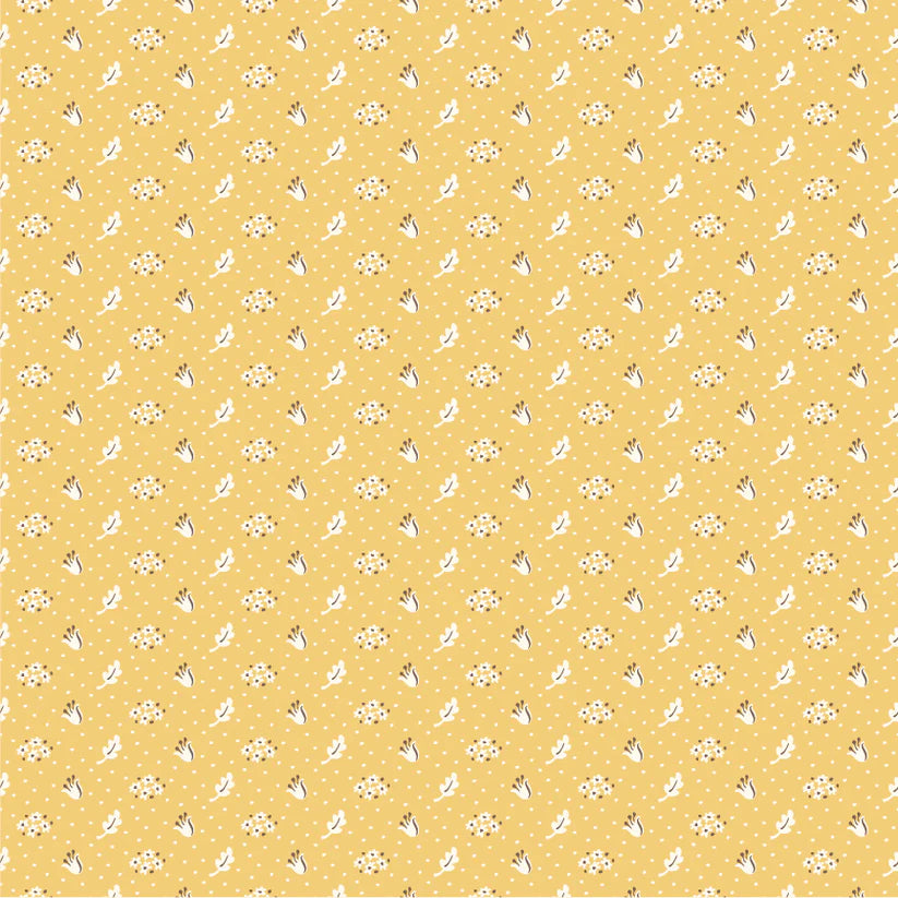 Vintage Apron - Yellow