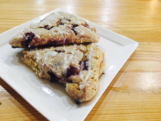 Vegan Huckleberry Scones