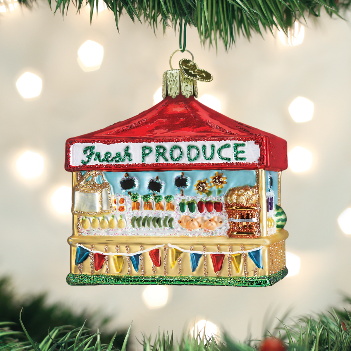 Garden-Inspired Christmas Ornaments