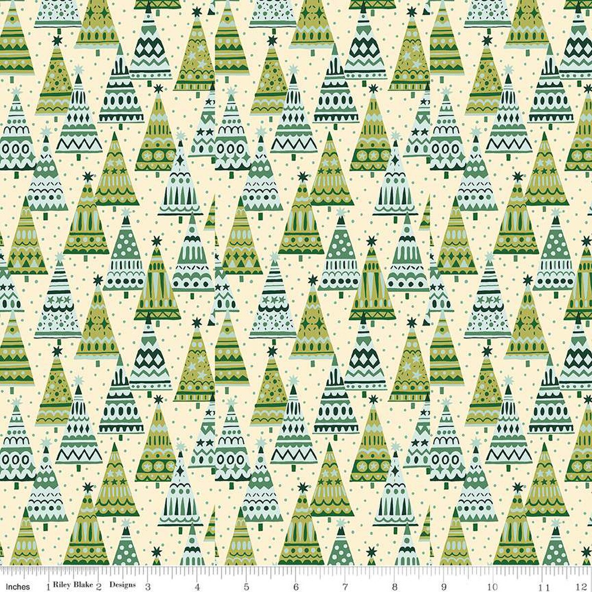 Festive Fair-Frosty Forest-Liberty Fabrics