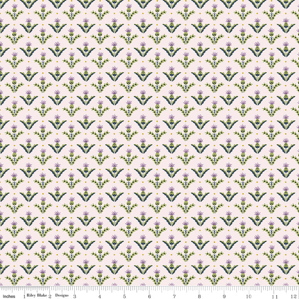 Postcard from the Highlands - Tay Thistle-Liberty Fabrics