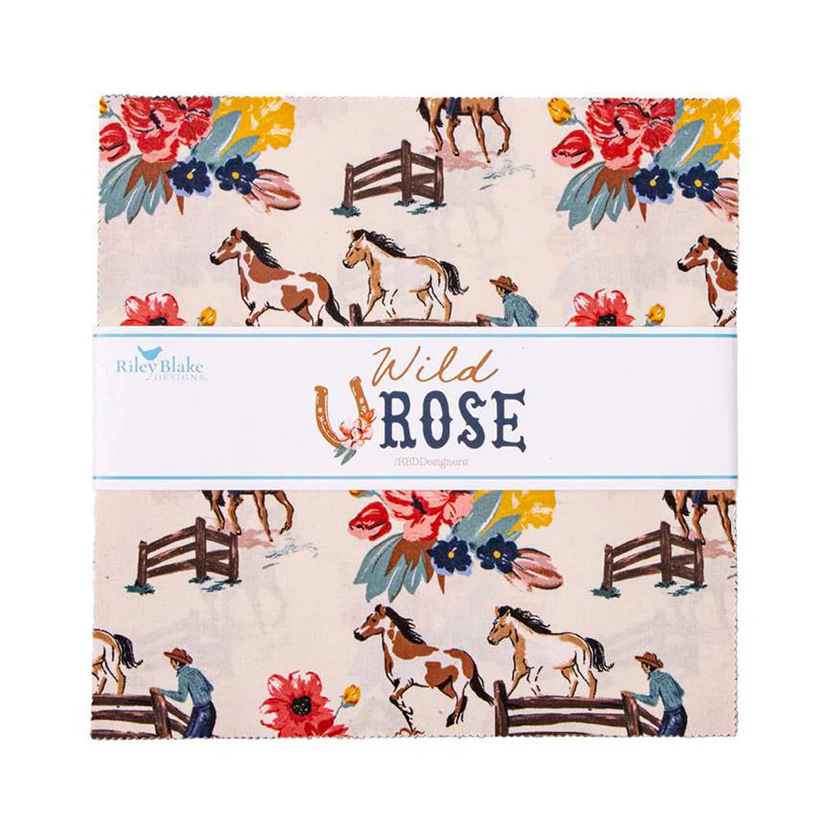 Wild Rose 10" Stacker