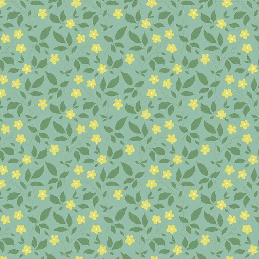 Sunday Brunch-Tipsy Teal-Tilda Fabrics