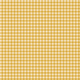 Creating Memories-Woven-Tilda Fabrics-Gingham Yellow