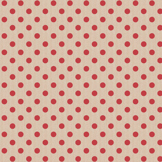 Creating Memories-Woven-Tilda Fabrics-Polkadot Red