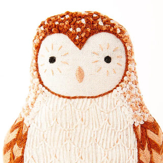 Barn Owl Embriodery Kit-Kiriki Press