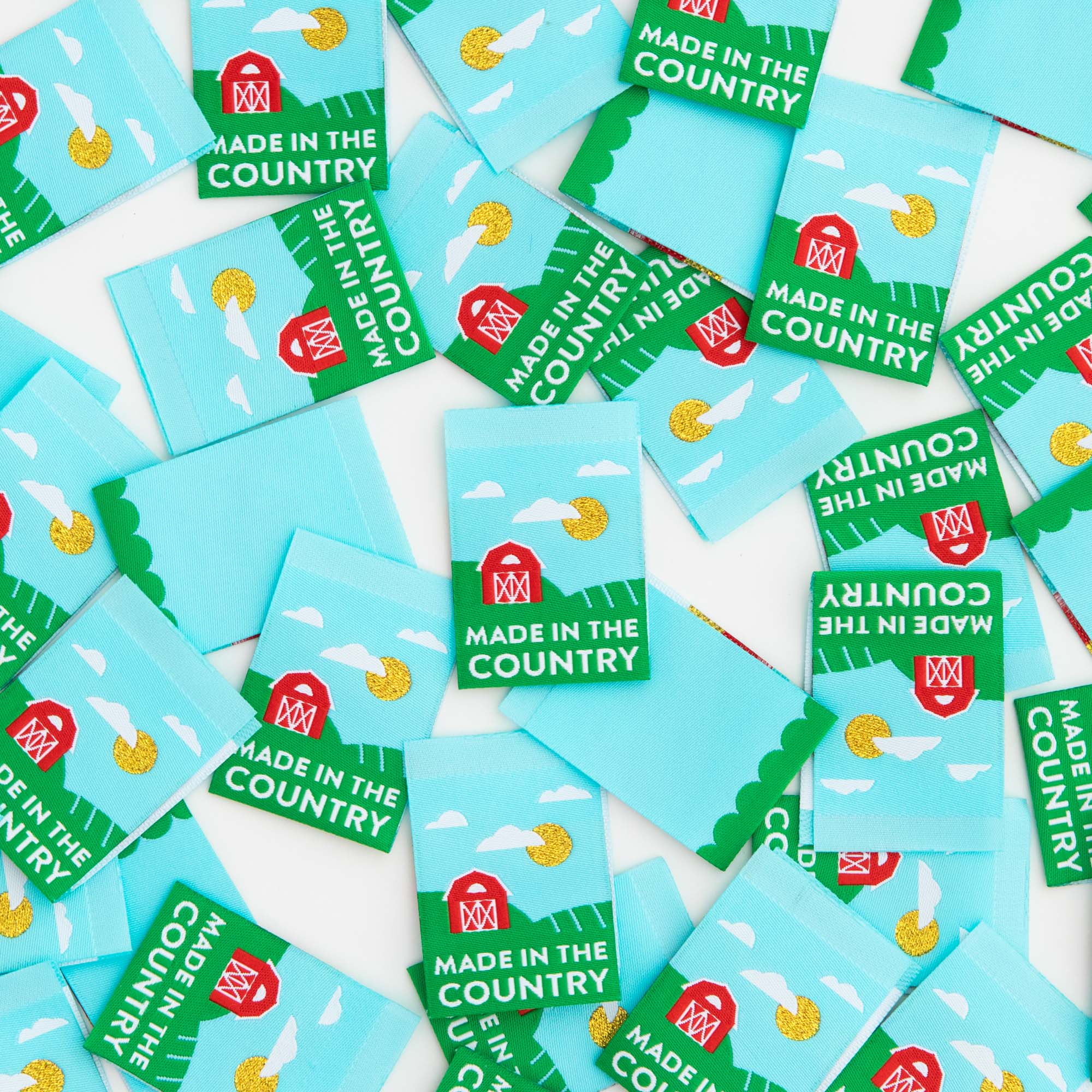 Made in the Country - Sewing Woven Clothing Label Tags