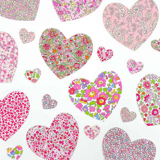 Pre-Cut Liberty Tana Lawn® Fabric Hearts | Craft Kits