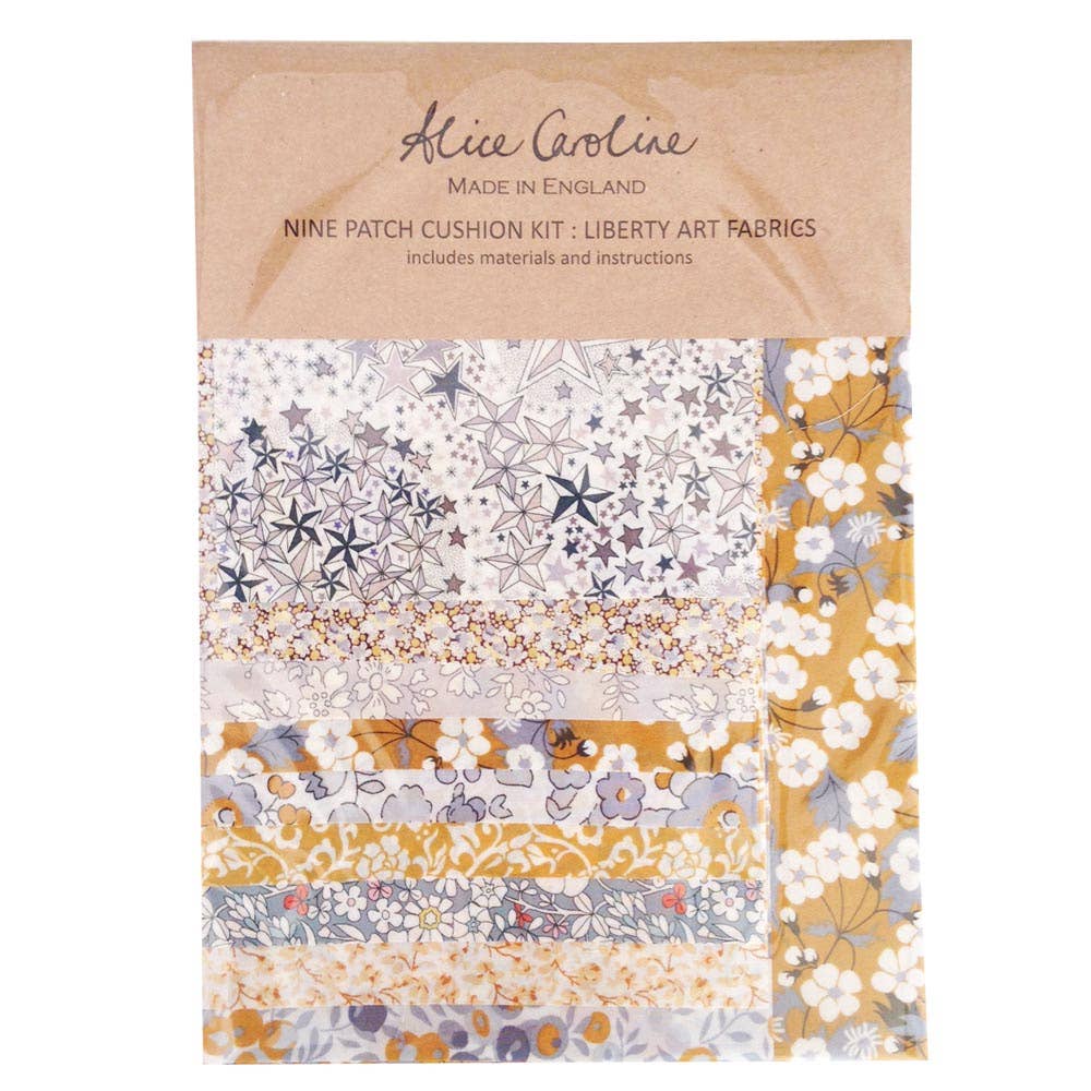 Liberty Tana Lawn™ Fabric Mixed Colors 9 Patch Cushion Kit