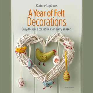 A Year of Felt Decorations Book