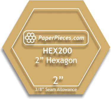 2" Hexagons