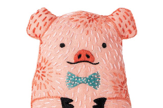 Pig Embroidery Kit-Kiriki Press