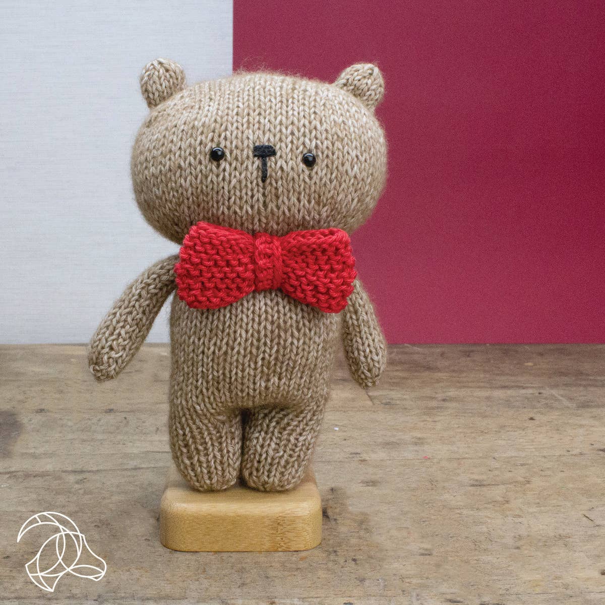 DIY Knitting Kit - Noël Bear