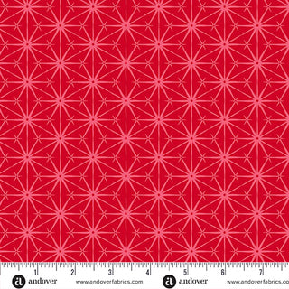 Andover-Sugarberry-Crystal Stars-Red