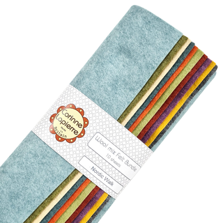 Felt Bundle of 10 Sheets - 13 themes: Scandinavian