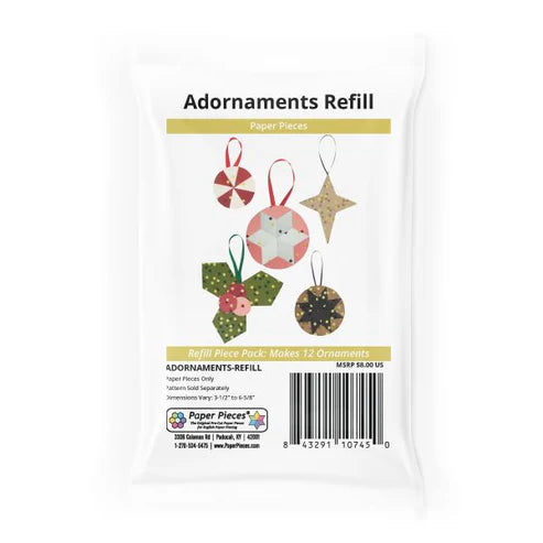 Adornaments by Paper Pieces