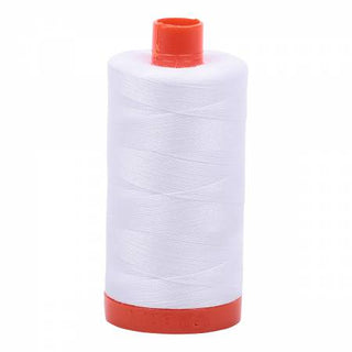 Mako Cotton Thread-50 wt-White