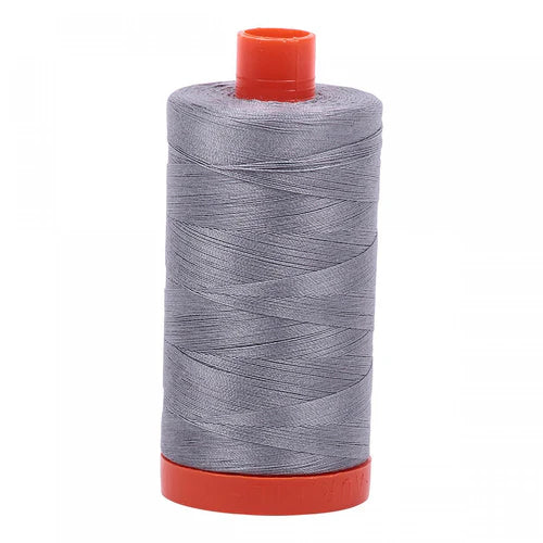 Aurifil Mako Cotton Thread 50 WT. Grey