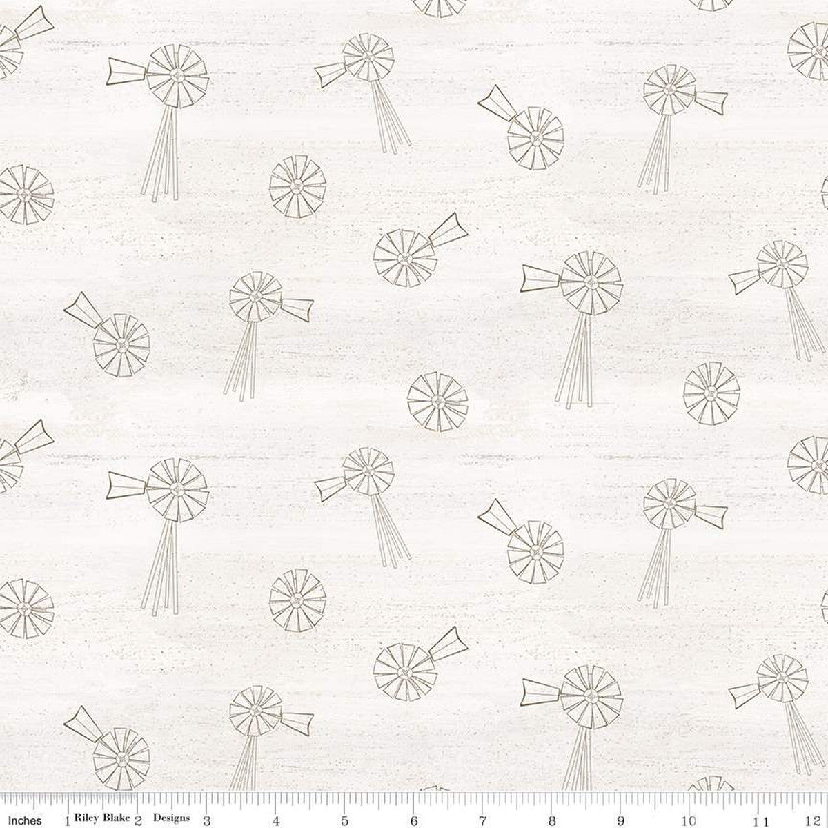 Spring Barn Quilts Windmills Parchment