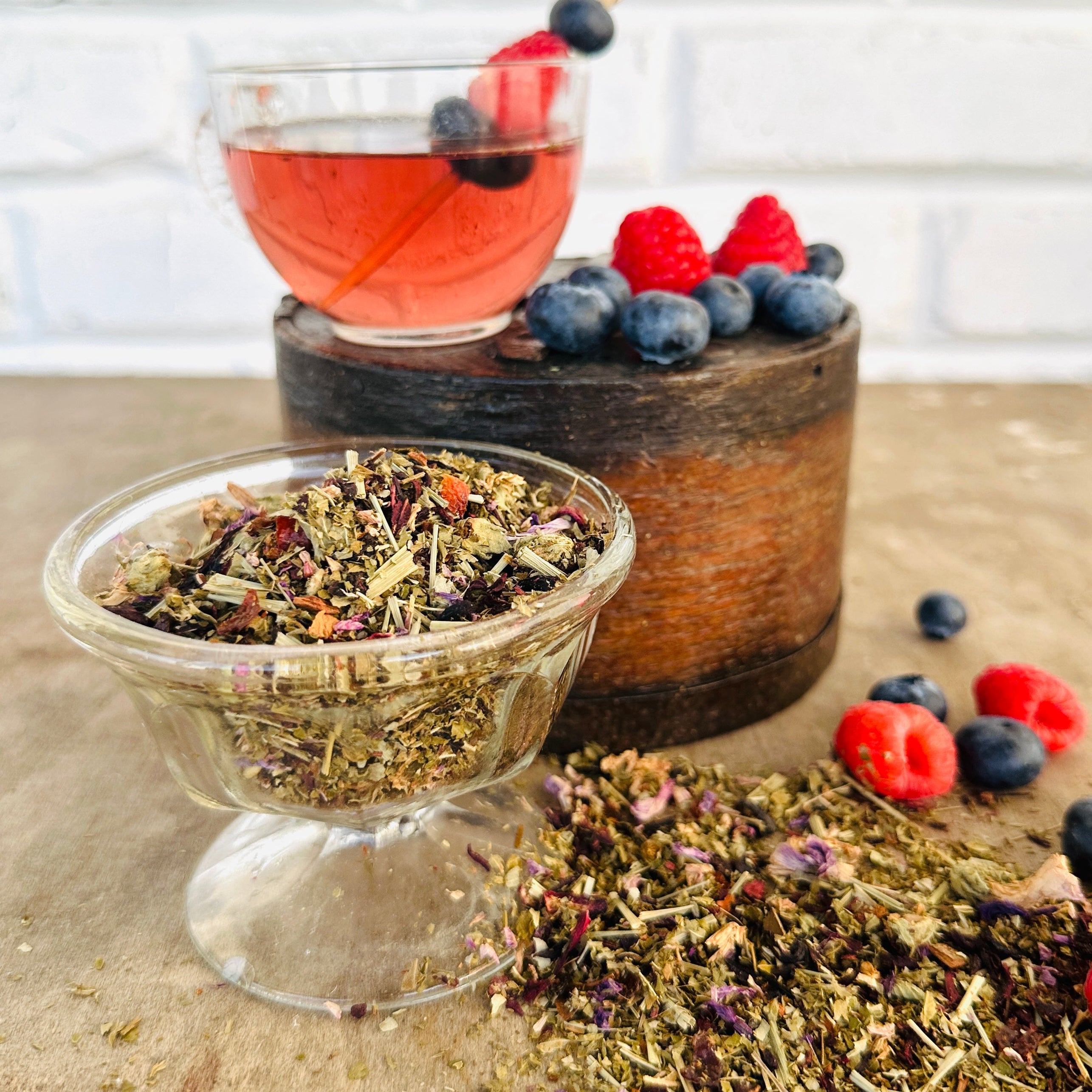 Summer Berry Delight Herbal Tea Blend, 1/4 LB.