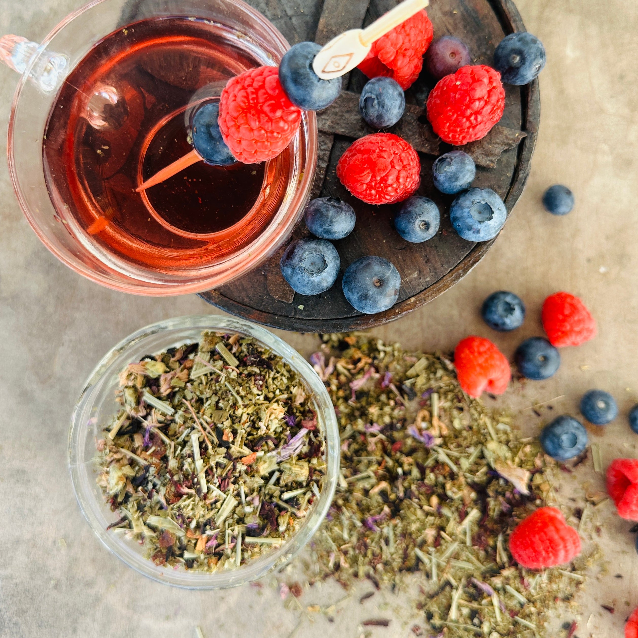Summer Berry Delight Herbal Tea Blend, 1/4 LB.