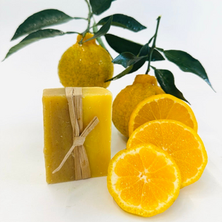 Orange Hibiscus Vegan Soap