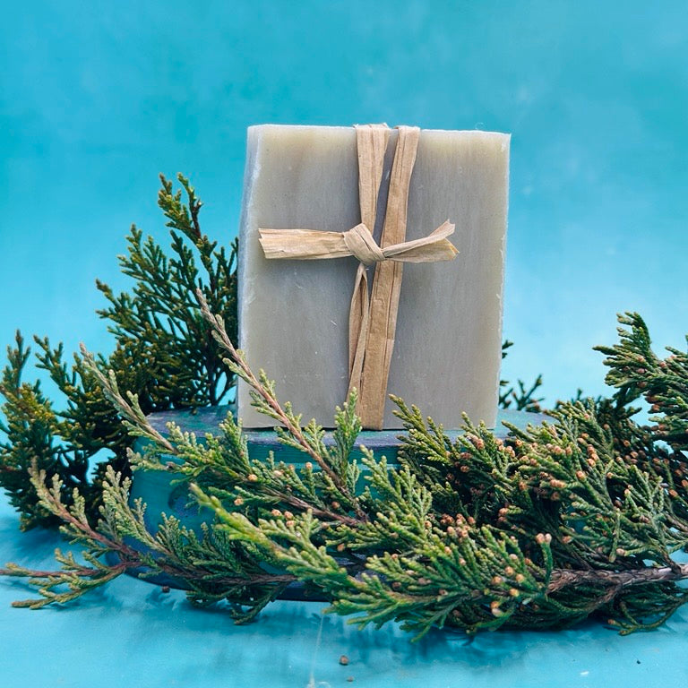 Cedar Mint Hair & Body Vegan Soap