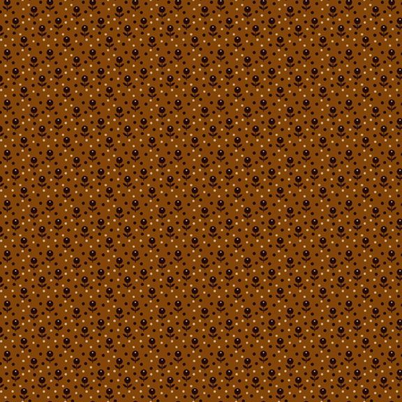 Bud Dot-Brown-Marcus Fabrics