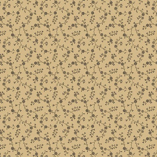 Tossed Sprigs-Tan-Marcus Fabrics