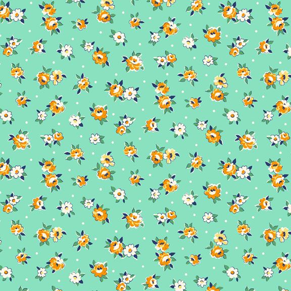 Tossed Flowers-Marcus Fabrics