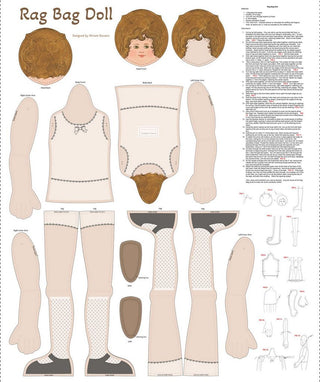 Rag Bag Doll 2-Pearl-Marcus Fabrics